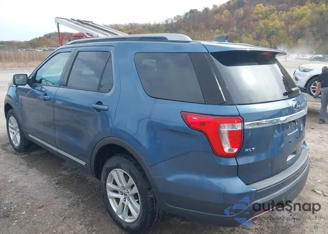 2018 Ford Explorer Xlt z USA, uszkodzony, nr VIN 1FM5K8D84JGA02983